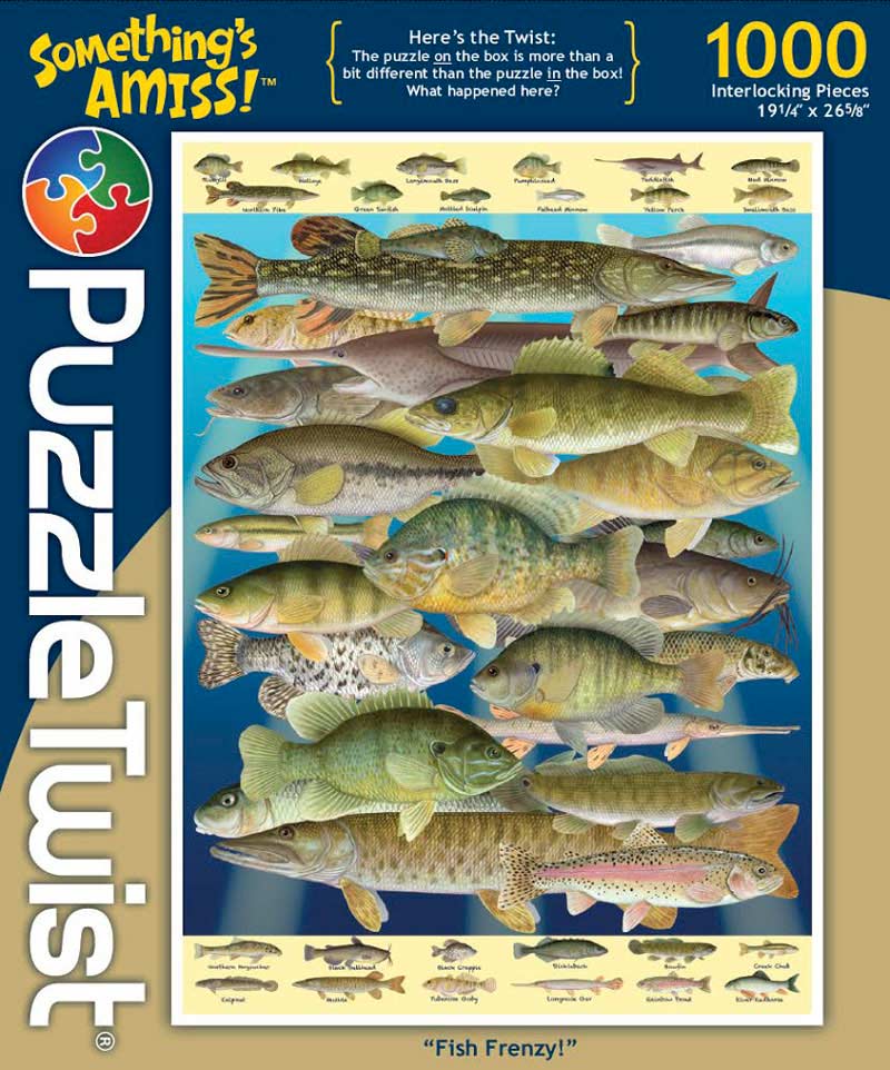 Fish Frenzy! - Something's Amiss! Fish Jigsaw Puzzle