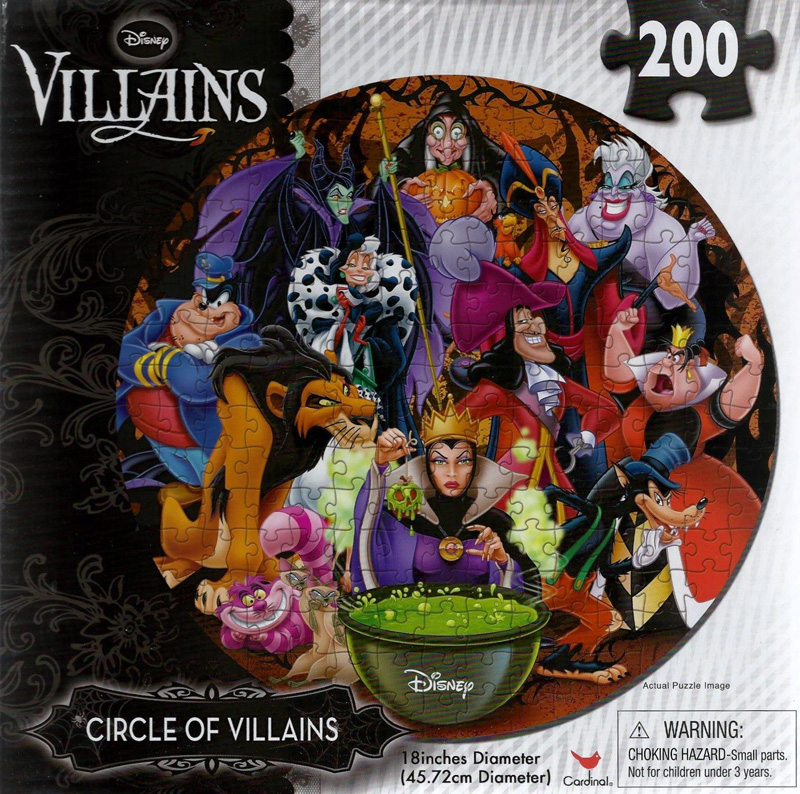 Disney Circle of Villains Jigsaw Puzzle