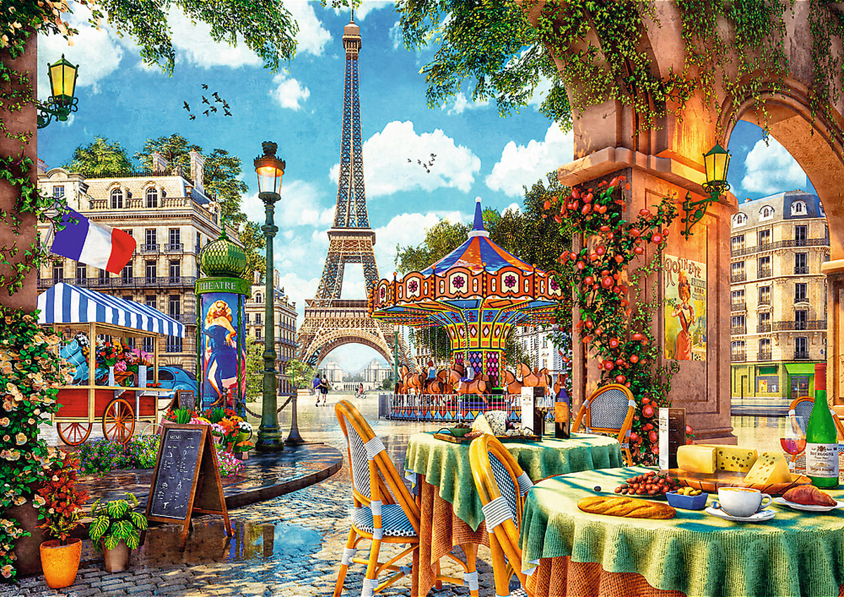 Parisian Morning Paris Jigsaw Puzzle