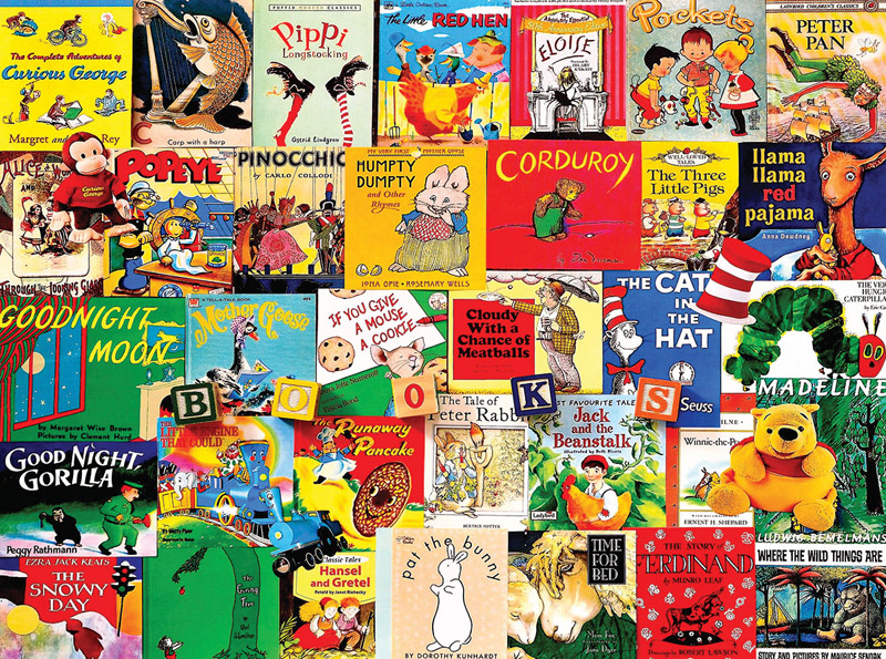 Classic Picture Books - Scratch and Dent Movies & TV Jigsaw Puzzle