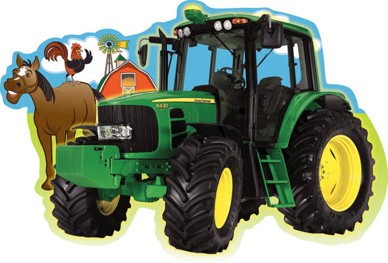 Plowing Through (John Deere), 36 Pieces, MasterPieces | Puzzle Warehouse