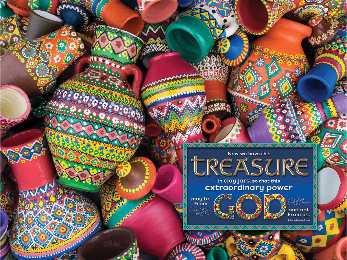 Promise Puzzle - God's Treasure Religious Jigsaw Puzzle