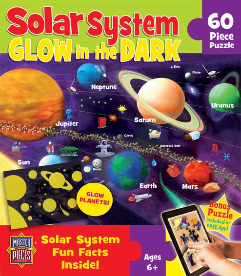 Explorer Kids Solar System Glow in the Dark - Scratch and Dent