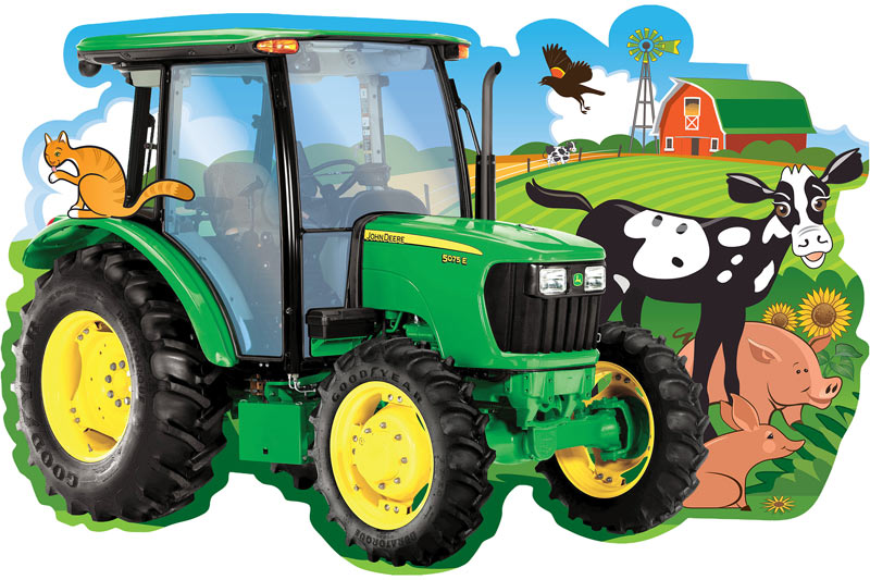 Friends on the Farm, 36 Pieces, MasterPieces | Puzzle Warehouse