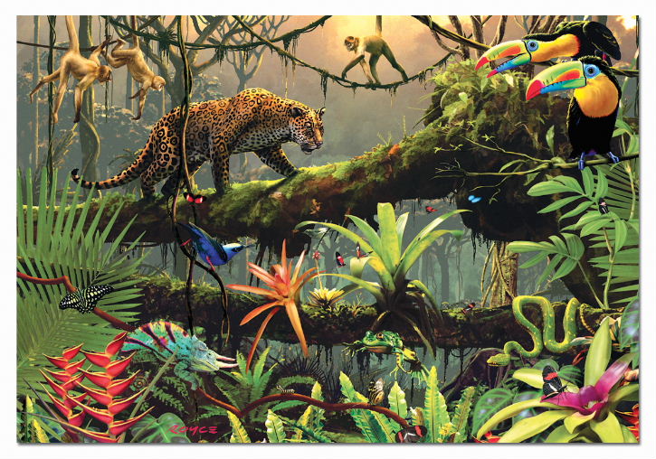 Jungle Life, 1500 Pieces, Educa | Puzzle Warehouse