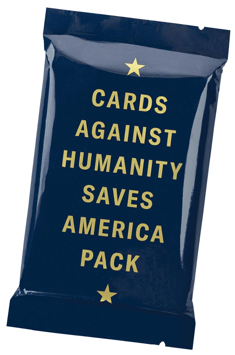 Cards Against Humanity Expansion Pack Saves America Pack 