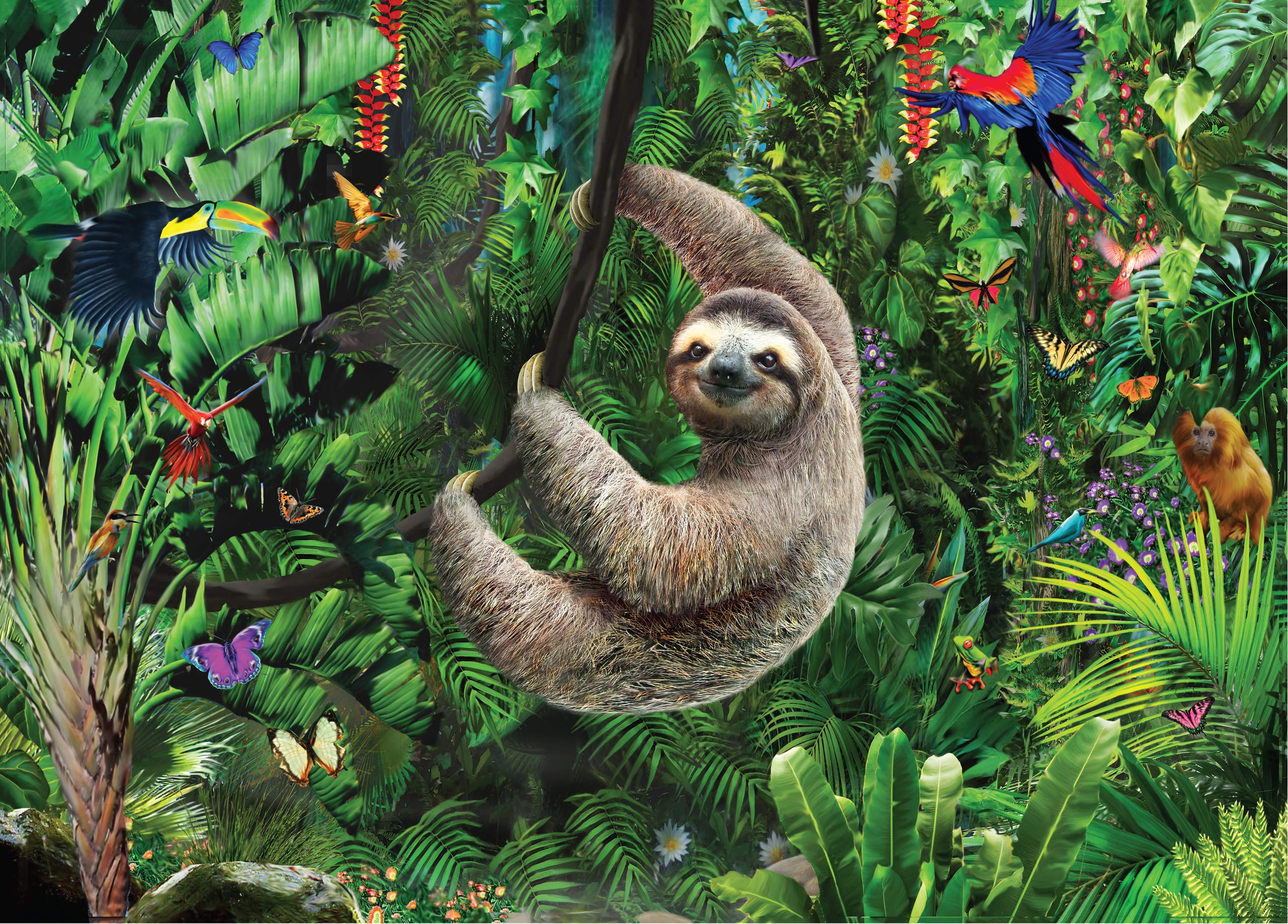 Sloth Animals Jigsaw Puzzle