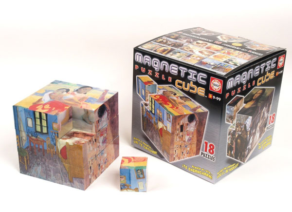 otte terrorist jage Magnetic Puzzle Cube - Art (27 cubes), Educa | Puzzle Warehouse