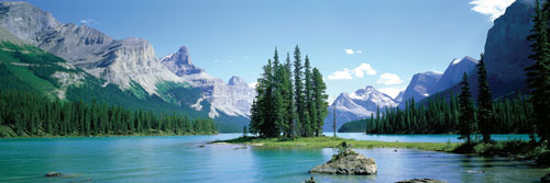 Maligne Lake - Canadian Rockies, 750 Pieces, Eurographics | Puzzle ...