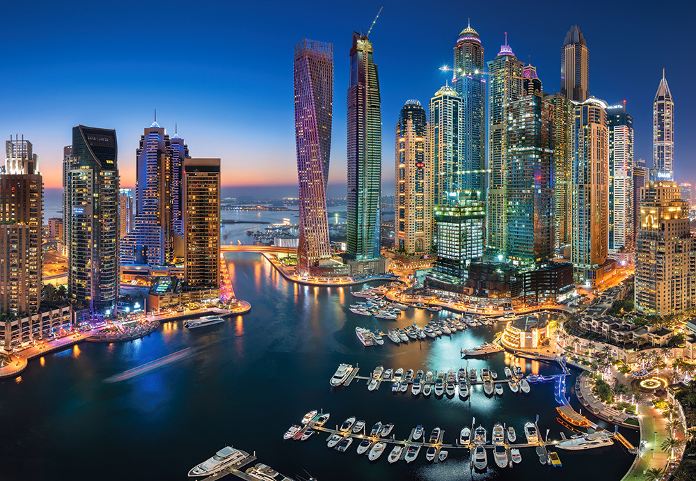Skyscrapers of Dubai Travel Jigsaw Puzzle