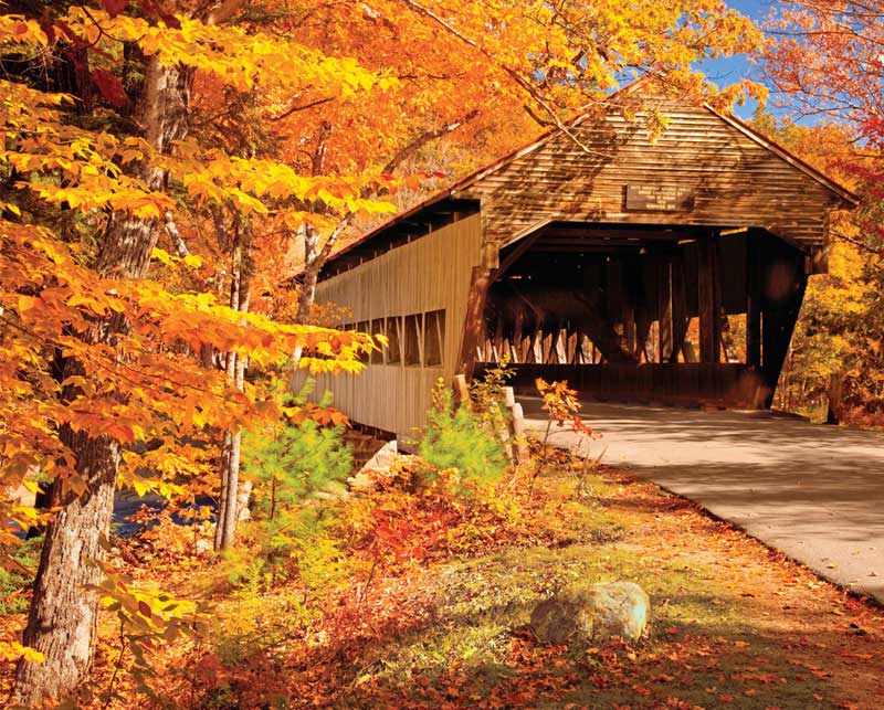 Autumn Covered Bridge Jigsaw Puzzle | PuzzleWarehouse.com