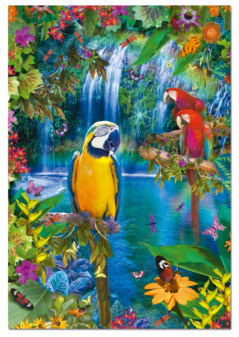 Bird Tropical Land - Scratch and Dent Birds Jigsaw Puzzle