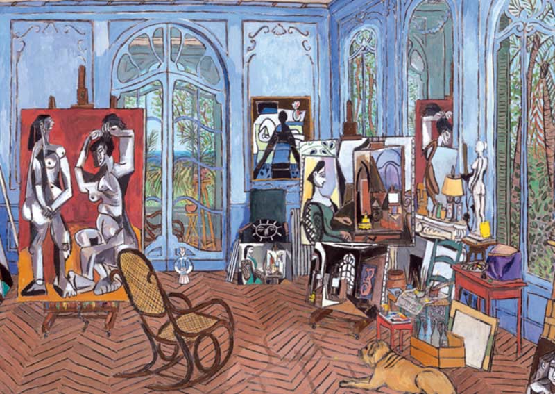 bekken Leerling Verrijking Picasso's Studio, 3000 Pieces, Educa | Puzzle Warehouse