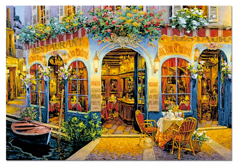 Au Bon Chabrot, 1500 Pieces, Educa | Puzzle Warehouse