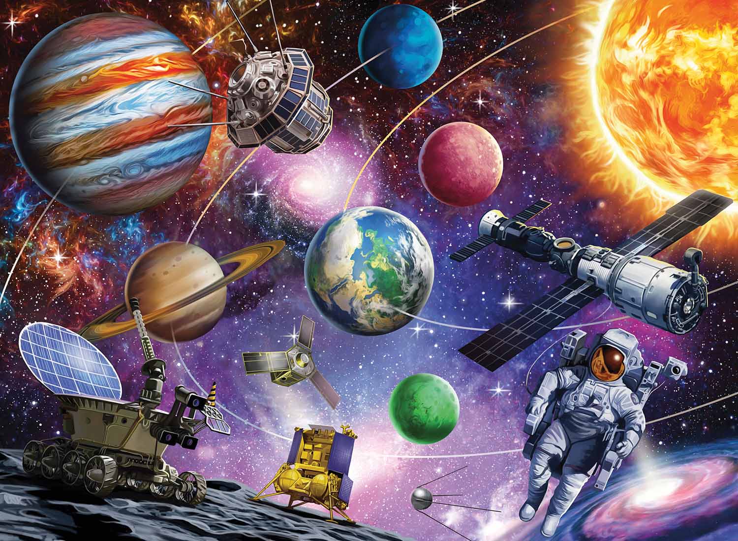 Cosmos Space Jigsaw Puzzle