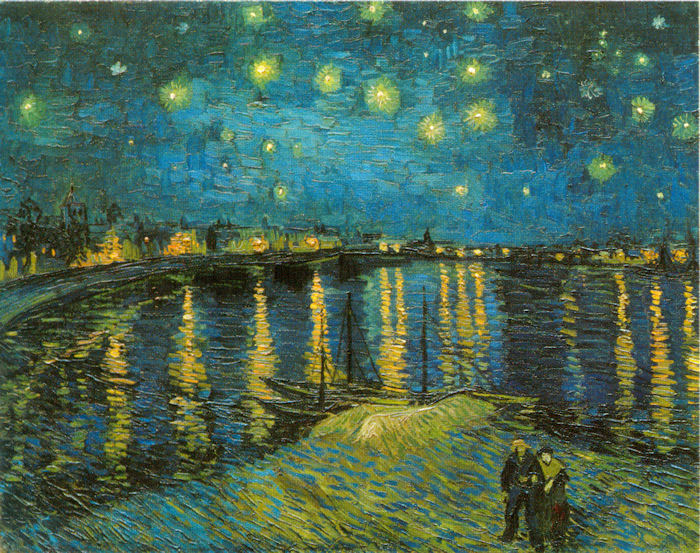 Notte Stellata, Van Gogh, 1500 Pieces, Ricordi Arte | Puzzle Warehouse