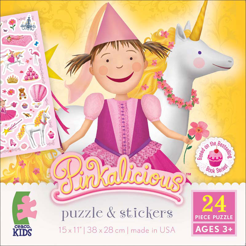 Sticker Puzzle - Pinkalicious Jigsaw Puzzle | PuzzleWarehouse.com