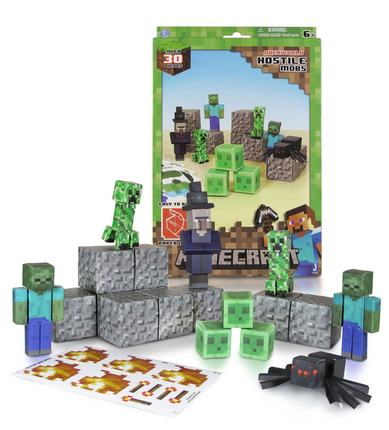 gamesatuz: minecraft papercraft mobs