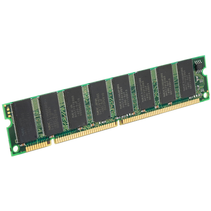 128MB SDRAM PC100 Non-ECC Unbuffered 168 Pin 3.3V CL=2 Memory 8X8