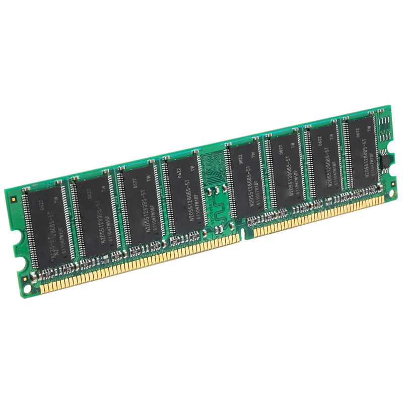 256MB DDR-266 PC2100 ECC Unbuffered 184 Pin 2.5V CL=2.5 Memory 32X8