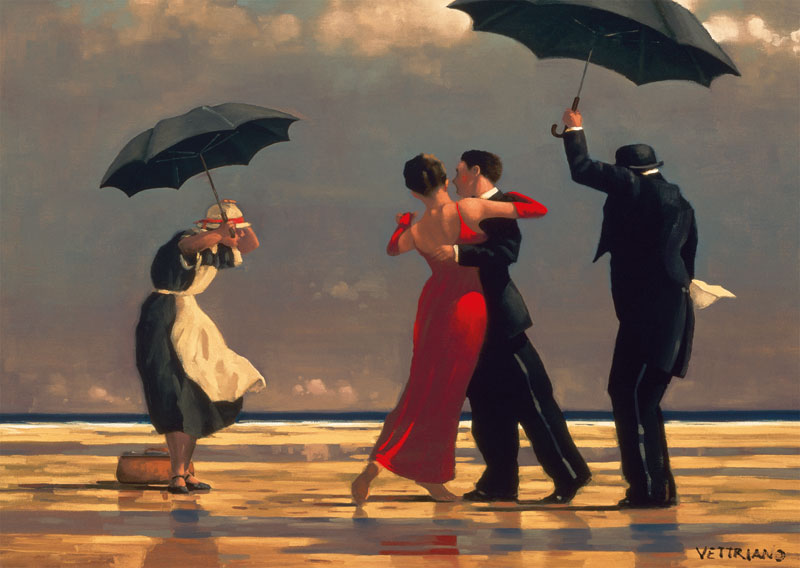 The Singing Butler Jack Vettriano Ravensburger 1000 Puzzle 1992 27x20 for sale online 