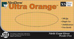 NitriDerm Ultra Orange Powder-Free Nitrile Synthetic 199 Series