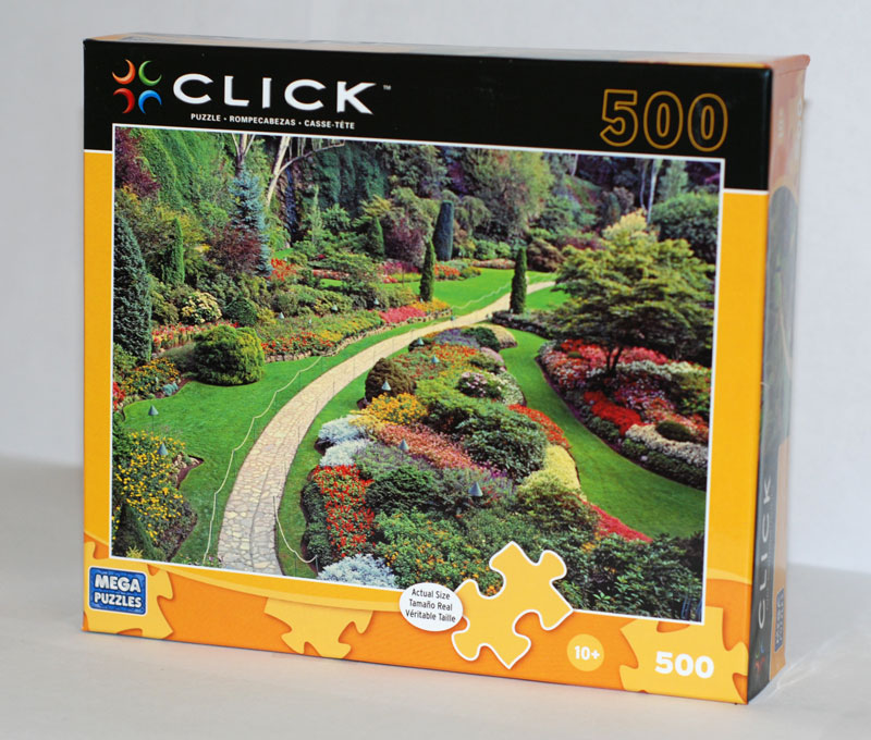 Click - The Sunken Gardens, Victoria, BC, Canada, 500 Pieces, MEGA ...