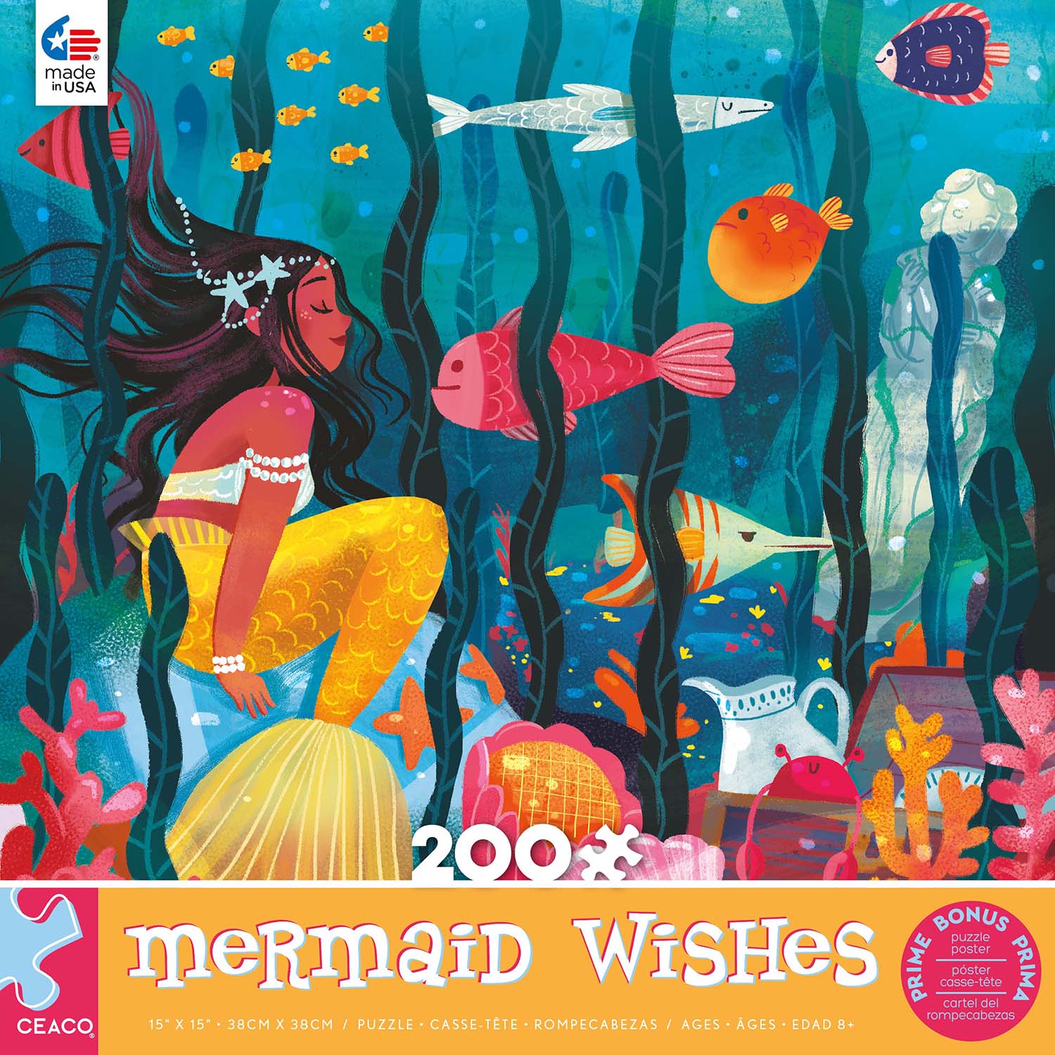 Mermaid Wishes, 200 Pieces, Ceaco