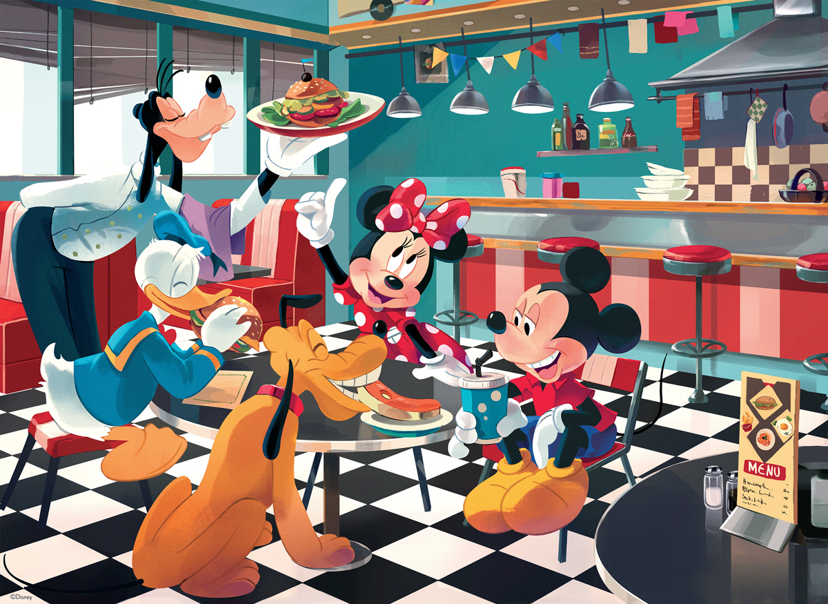 Disney Diner Disney Jigsaw Puzzle