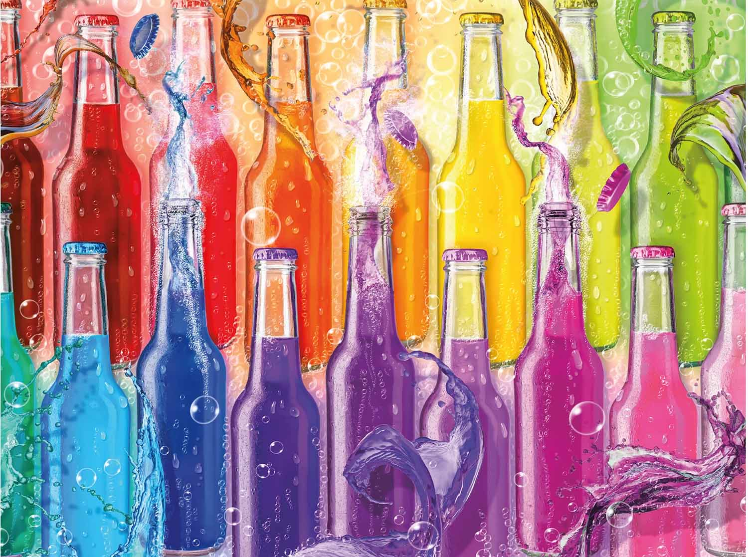 Colorstory - Soda Pop Rainbow Rainbow & Gradient Jigsaw Puzzle