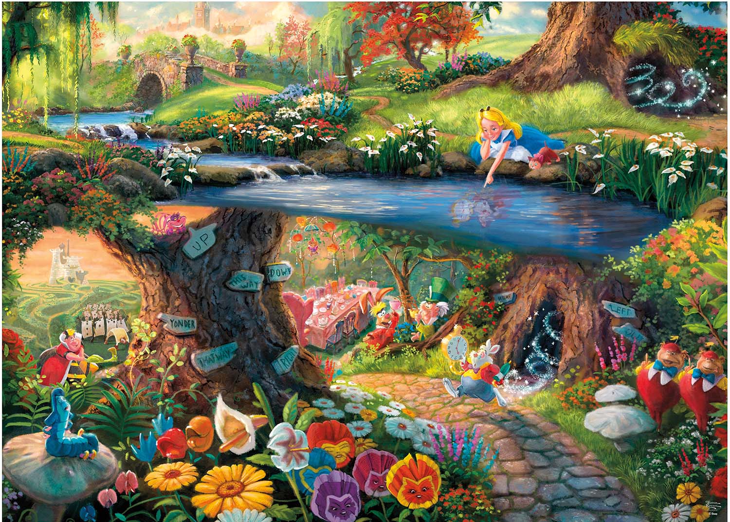 Alice In Wonderland Disney Jigsaw Puzzle