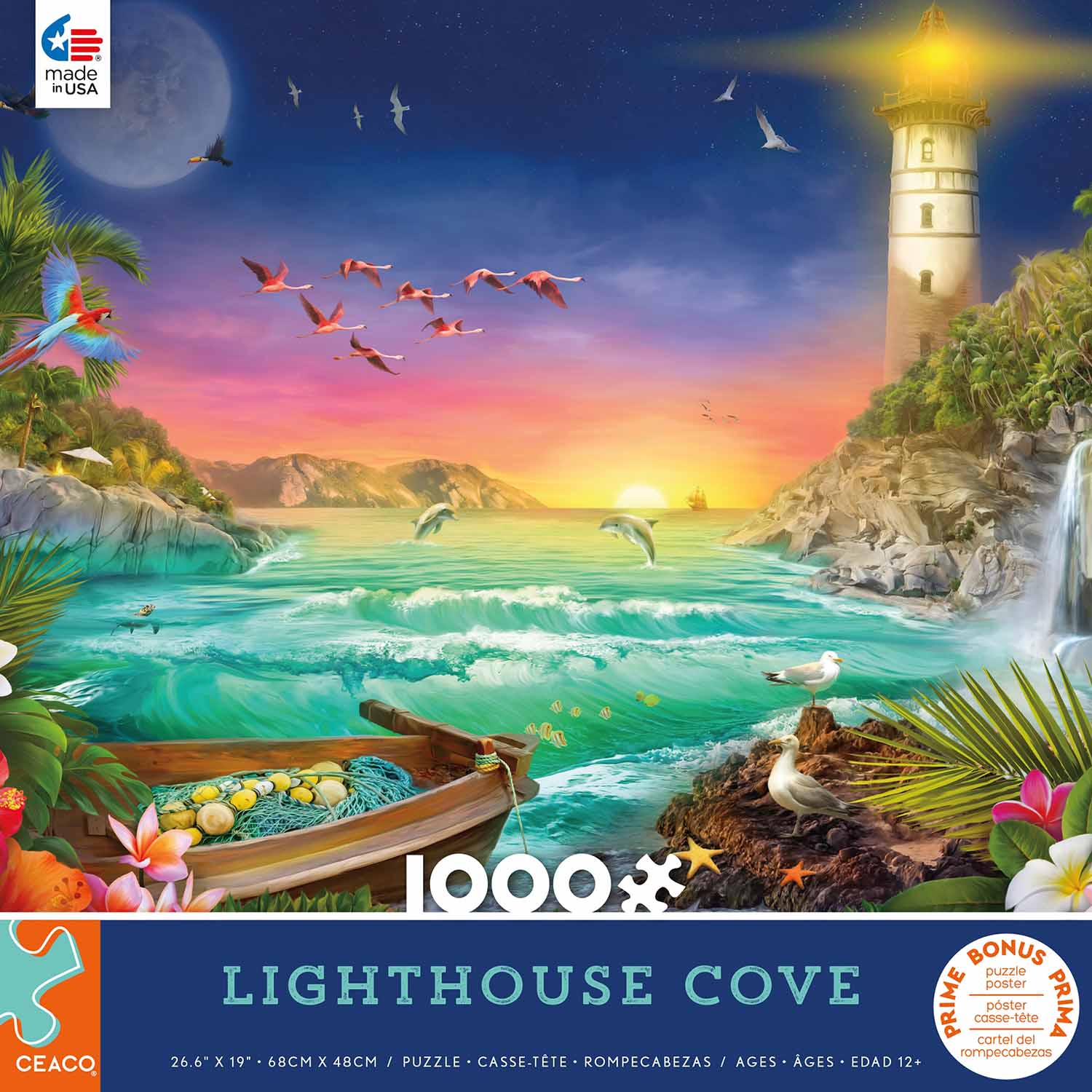 Lighthouse Cove Lighthouse Jigsaw Puzzle