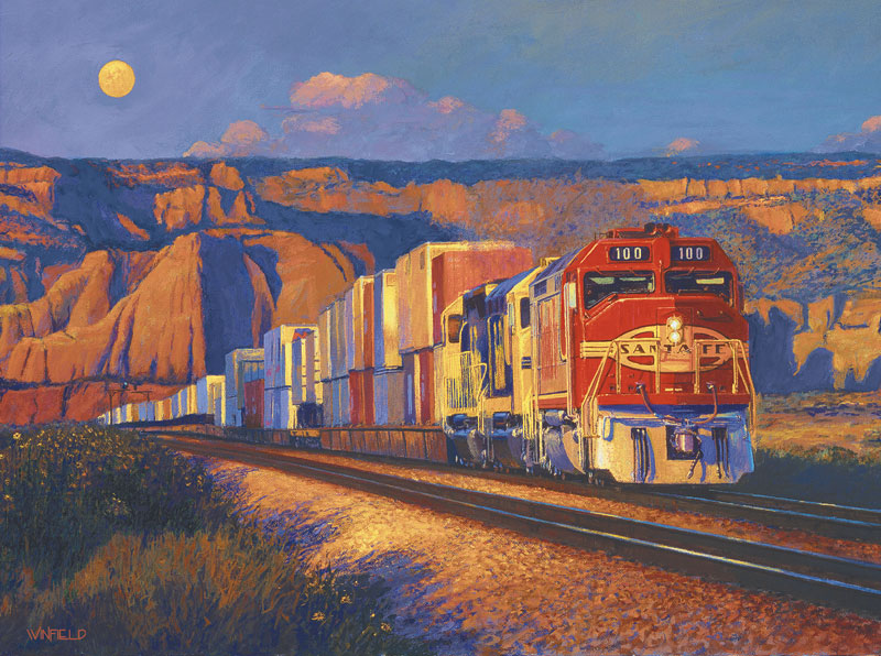 New Mexico Moon, 1000 Pieces, SunsOut | Puzzle Warehouse