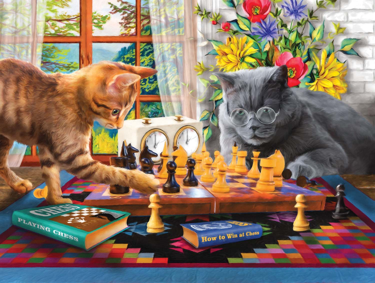 Your Move Sonny Cats Jigsaw Puzzle
