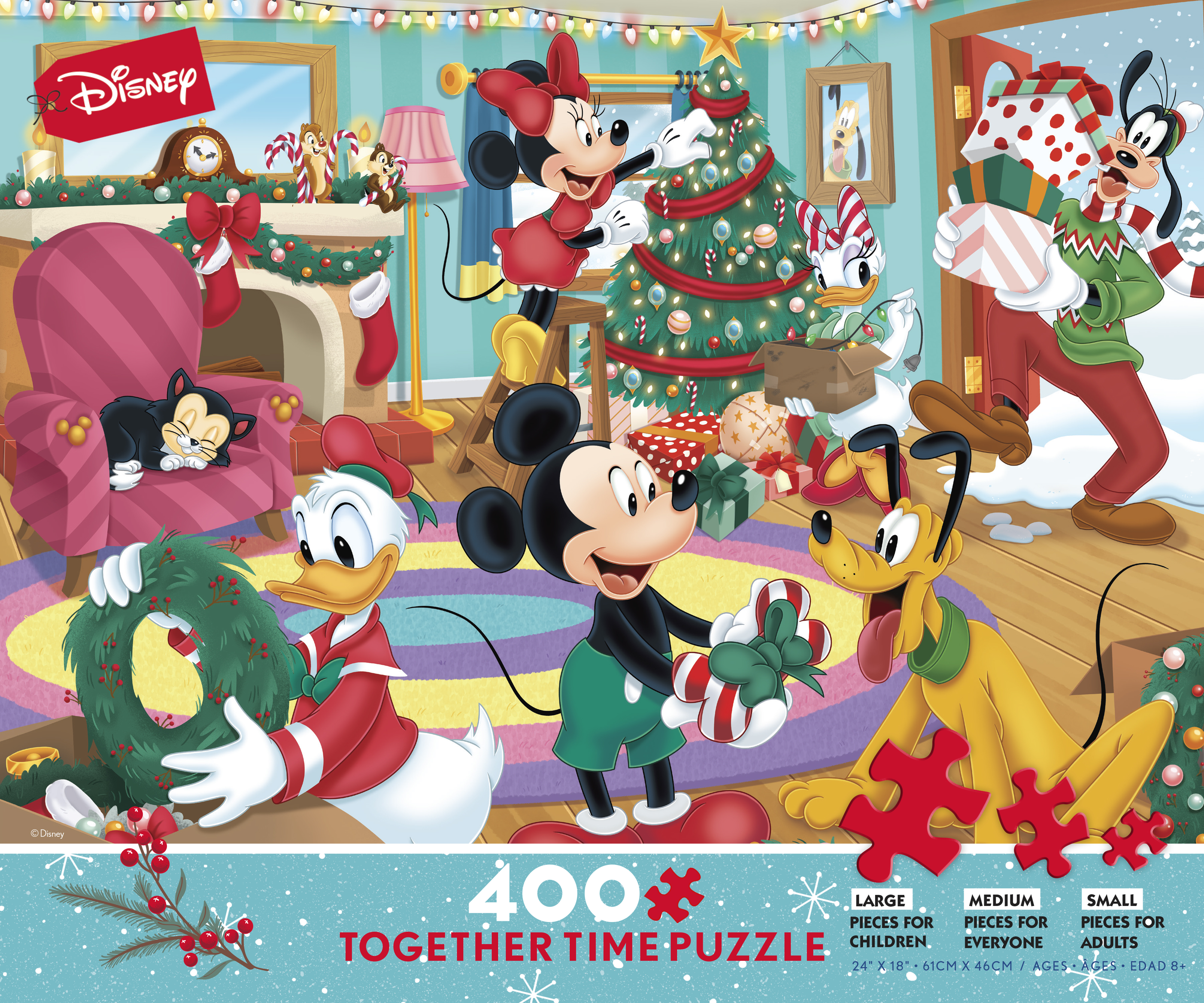 Mickey & Friends Holiday Fun - Scratch and Dent Disney Jigsaw Puzzle