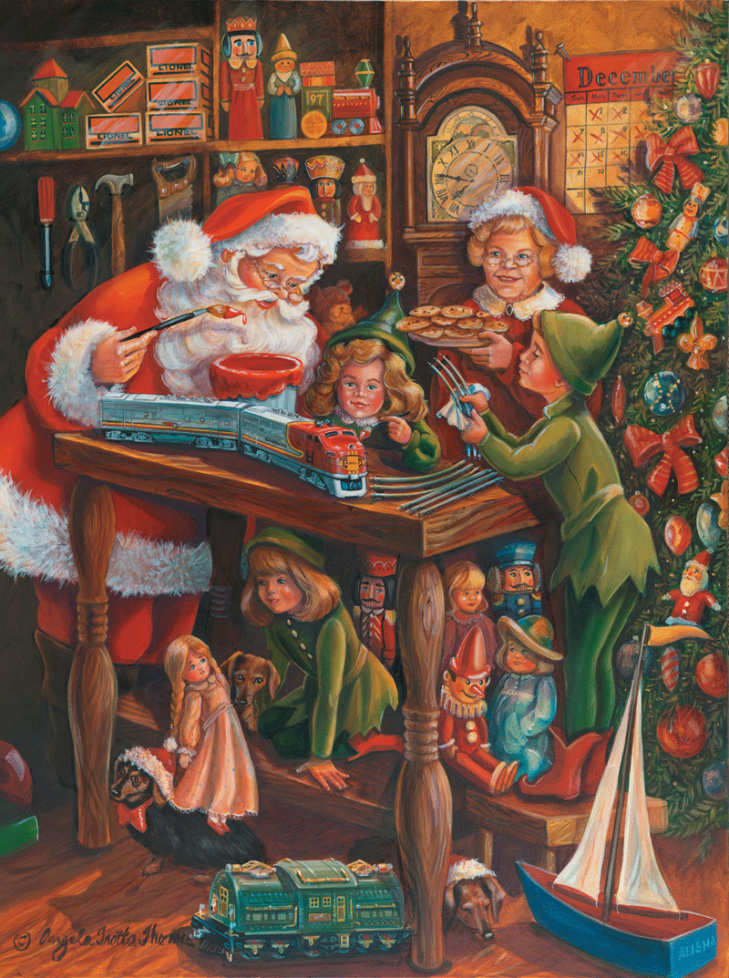 Santa's Workshop - 100 Piece