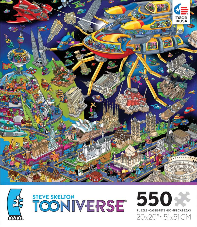 Tooniverse - Architecture Salvage, 550 Pieces, Ceaco ...