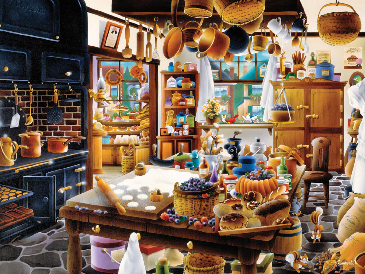 The Bakery (Weekend Escape) Jigsaw Puzzle ...