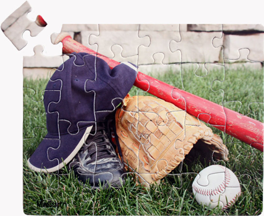 Baseball (24pc) - Scratch and Dent Sports Jigsaw Puzzle