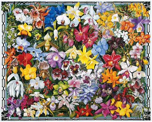 Spring Gathering Flowers Jigsaw Puzzle By MasterPieces