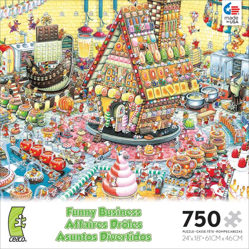 Funny Business - Sweets Factory Jigsaw Puzzle | PuzzleWarehouse.com