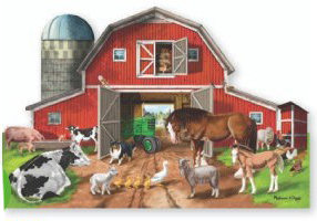 Busy Barn - Scratch and Dent Farm Jigsaw Puzzle
