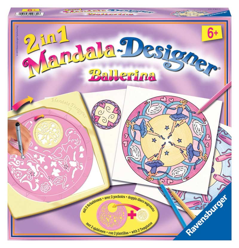 Midi Mandala-Designer Ballerina 2 in 1 Ravensburger 29730 