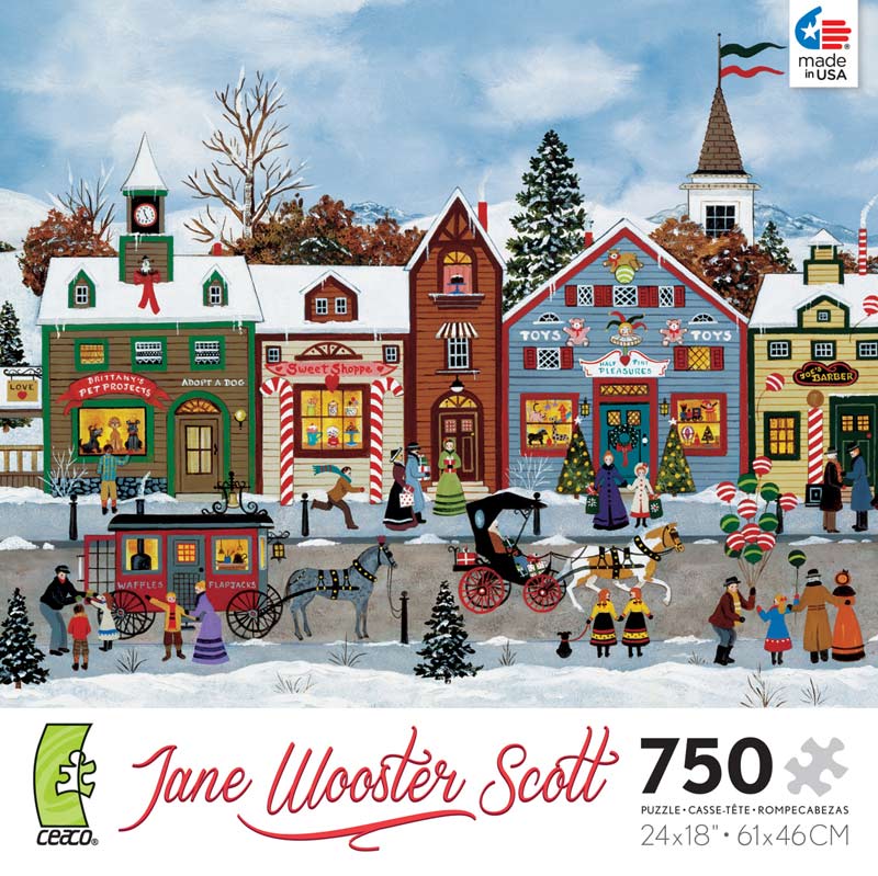 Jane Wooster Scott - Sweet Shoppe, 750 Pieces, Ceaco | Puzzle Warehouse
