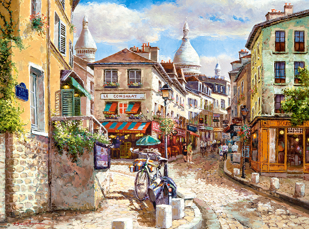 Montmartre Sacre Coeur Travel Jigsaw Puzzle