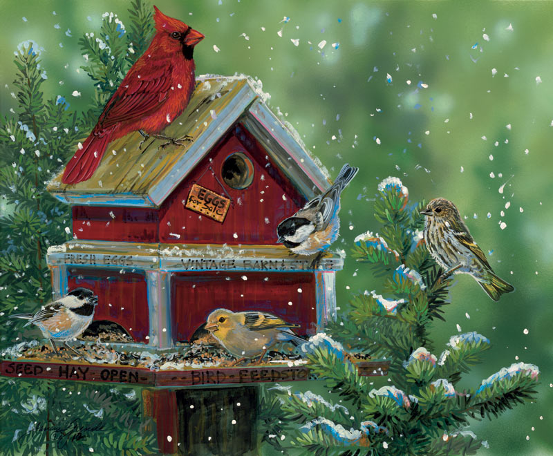 bird feed store jigsaw puzzle puzzlewarehouse com bird feed store jigsaw puzzle puzzlewarehouse com