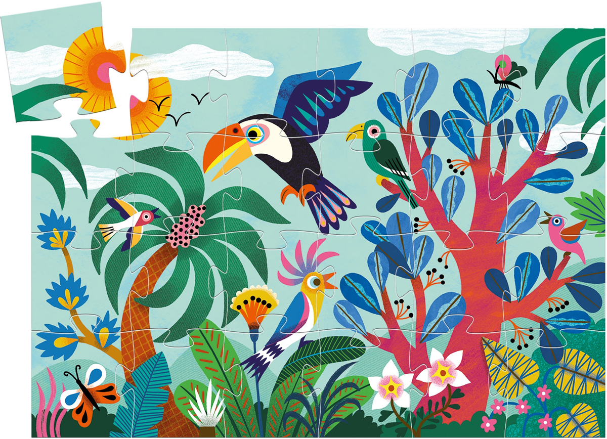 Coco The Toucan Birds Jigsaw Puzzle