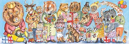King's Party Animals Jigsaw Puzzle