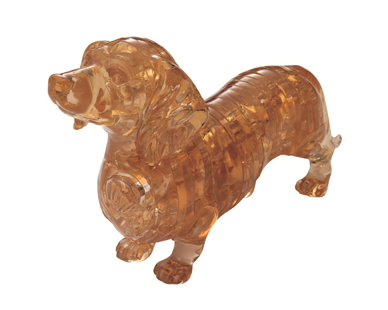 Dachshund 3D Crystal Puzzle Dogs Jigsaw Puzzle