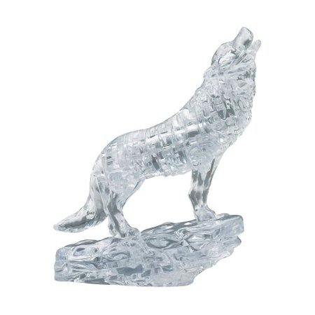 Clear Wolf 3D Original Crystal Puzzle Wolf 3D Puzzle
